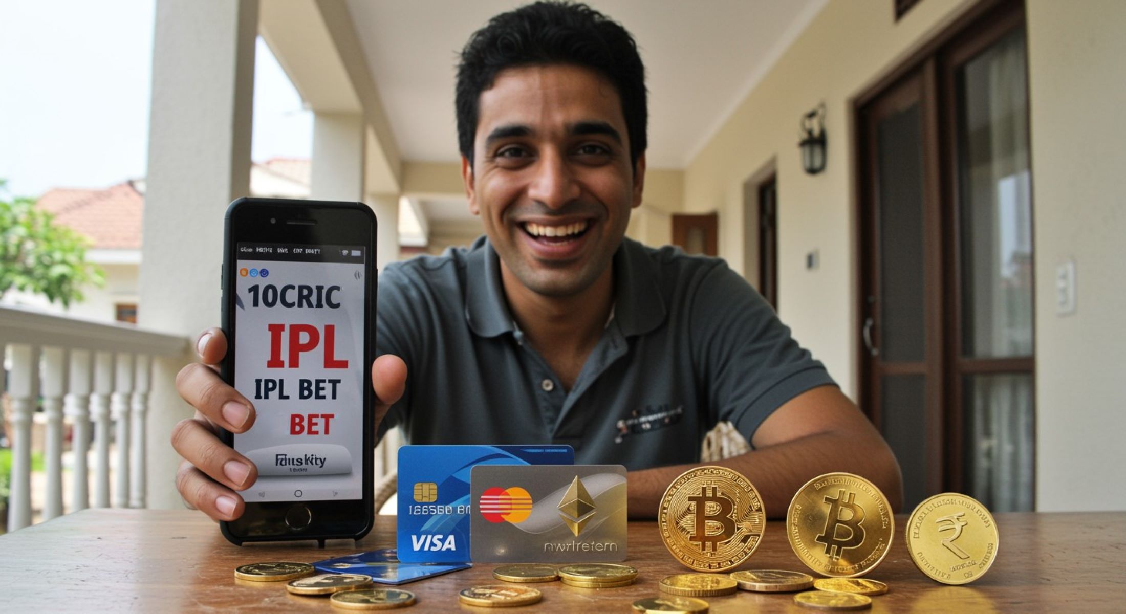 How to bet on IPL with 10CRIC in India using your smartphone